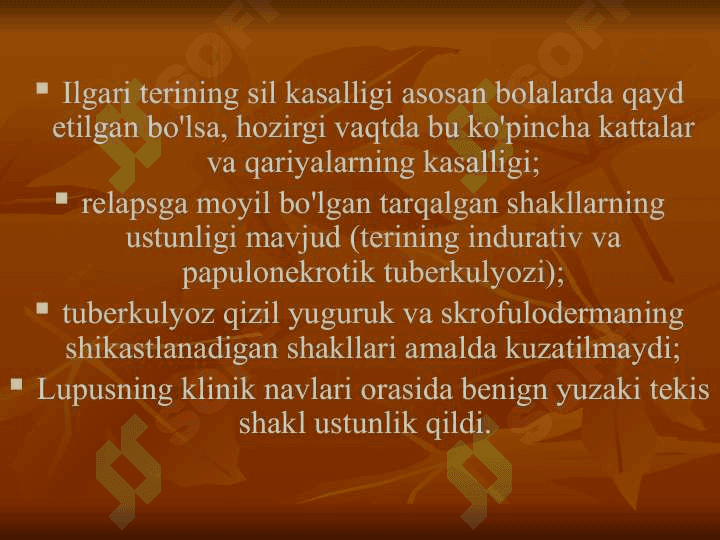 Teri sili va moxov (lepra) 3