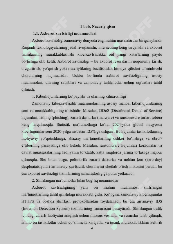 IDS/IPS tizimlari tahlili 4