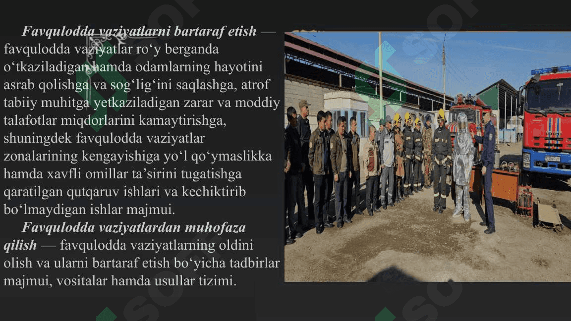 Hayot Faoliyati Xavfsizligi fani. 4