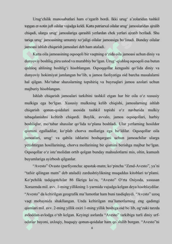 QADIMGI O‘ZBEKISTON ILK YOZMA MANBALARDA 6