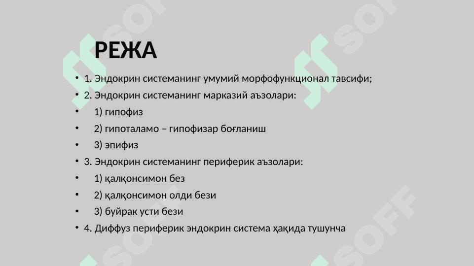 ЭНДОКРИН ТИЗИМИ 2