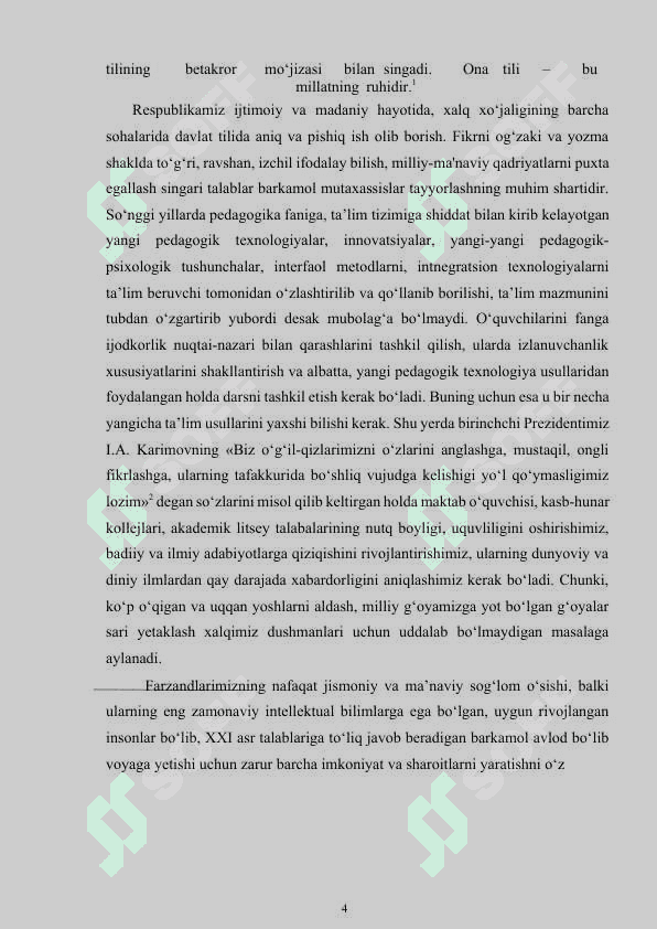 SAVOD O‘RGATISH TAYYORLOV DAVRI YOZUV DARSLARINI TASHKIL ETISH 4