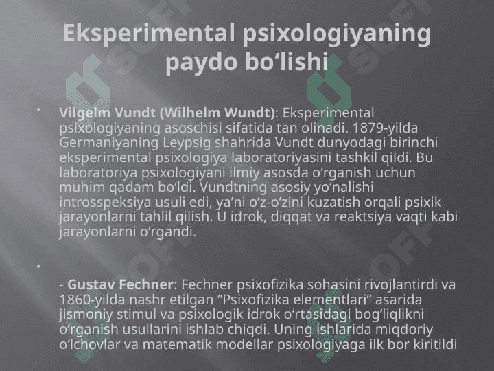 Eksperimental psixologiya tarixi 3