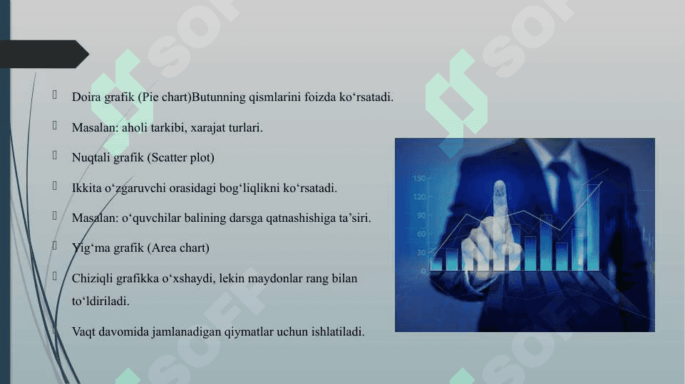 STATISTIK GRAFIKLARNING TURLARI VA ASOSIY ELEMENTLARI 4