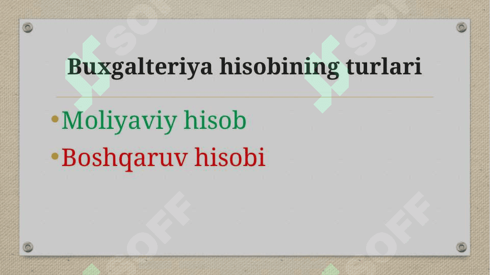 Buxgalteriya hisobining roli 7