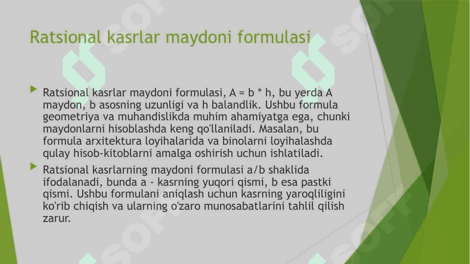 RATSIONAL KASRLAR PPX 2