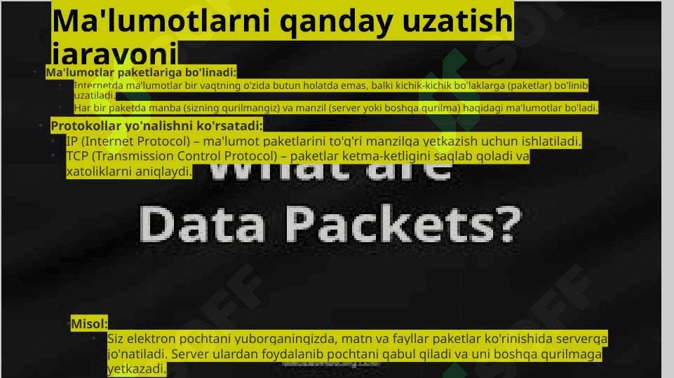 Standart tarmoq protokollari 6