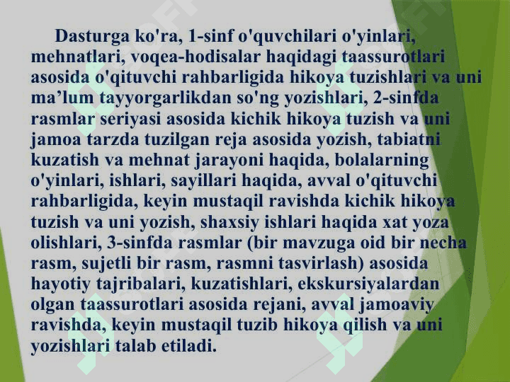 Bog‘lanishli nutq,  og‘zaki hikoya va yozma insho. Nutqiy xatolar va ularni bartaraf qilish yo‘llari 8