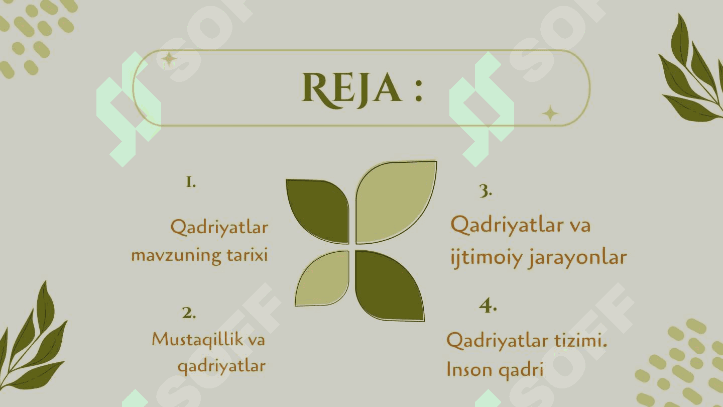 Qadriyatlar falsafasi 2
