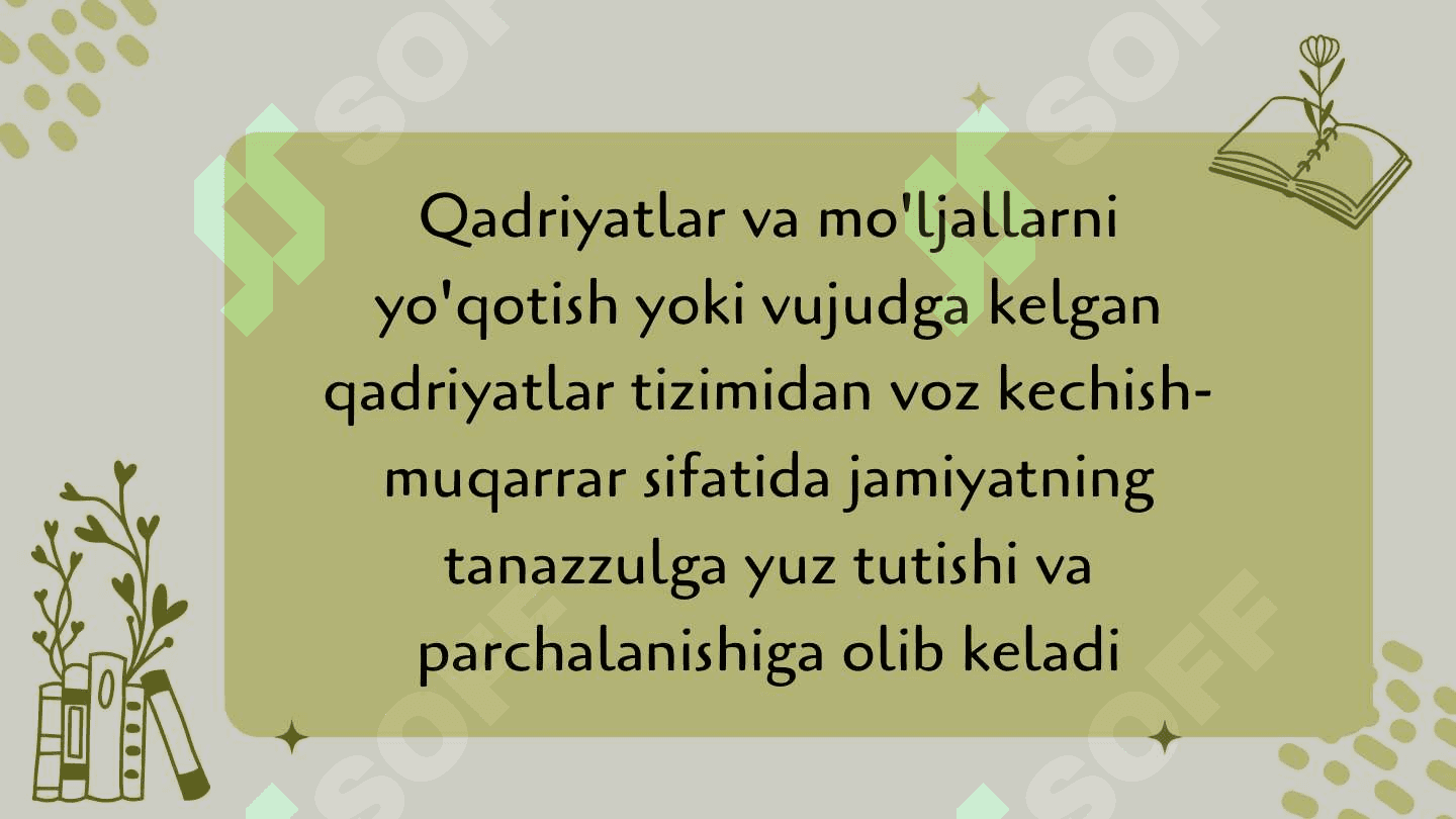 Qadriyatlar falsafasi 7