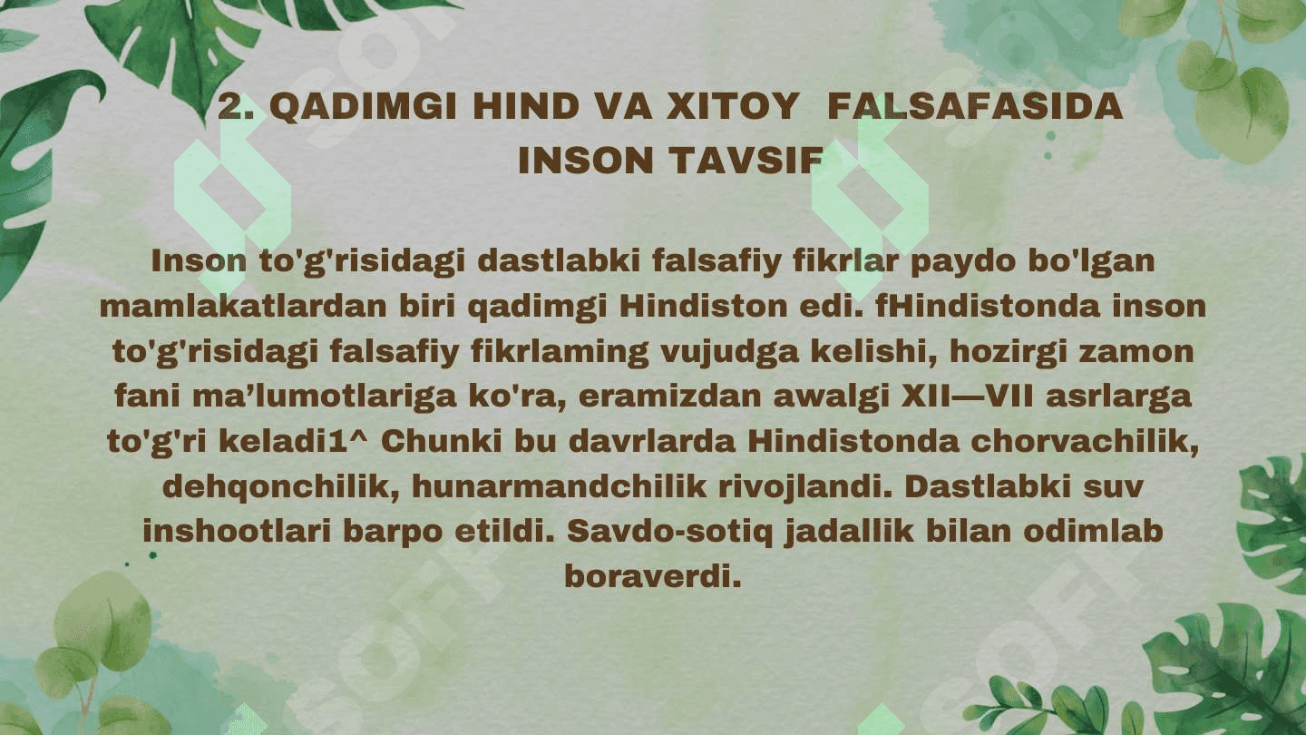 Inson falsafasi 5