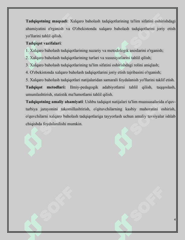 Xalqaro baholash taqdiqotlari - ta’lim  sifatida muhim qadam 4