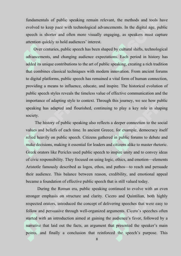 STYLISTIC PECULIARITIES OF PUBLIC SPEECHES 8