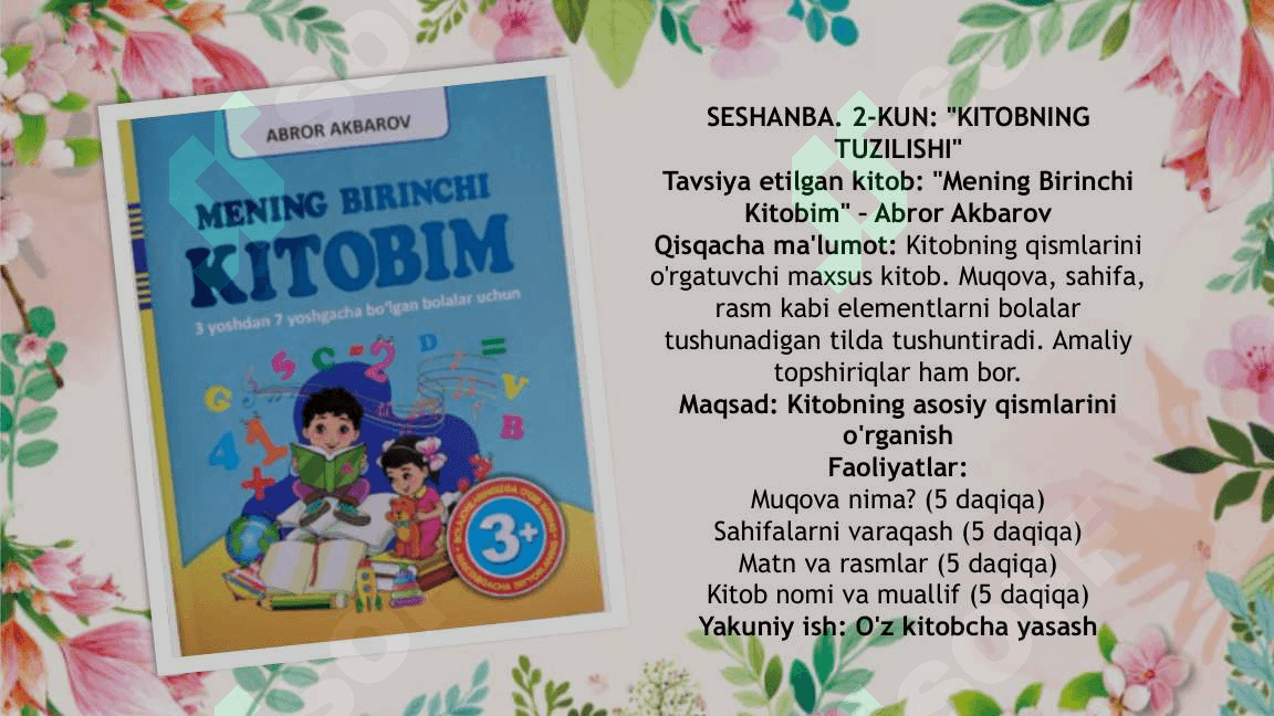 KITOBLAR OLAMIGA SAYOHAT 3