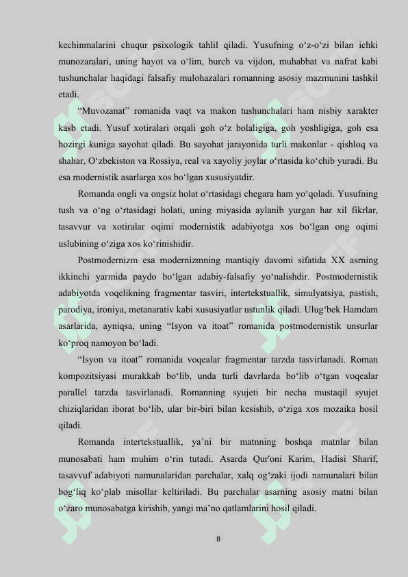 ULUG‘BEK HAMDAM ASARLARI TAHLILI 8