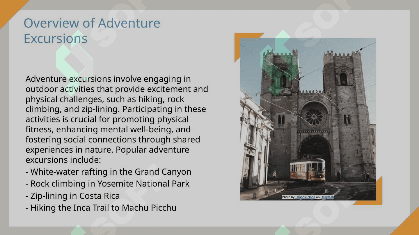 Types of excursion 8