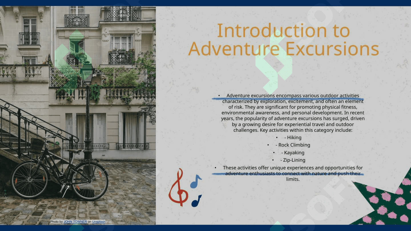 Types of excursion 3