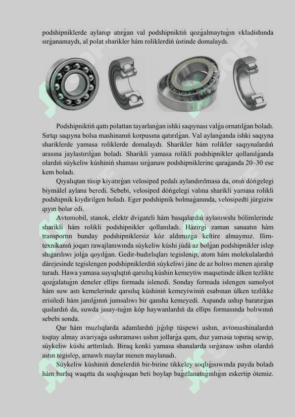 Tábiyattaǵı hám texnikadaǵı súykeliw 4