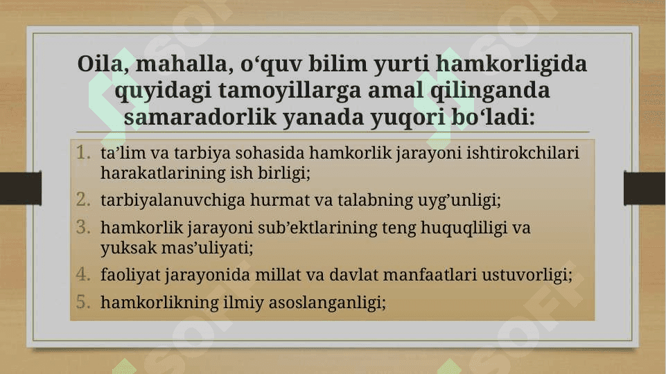 Maktab va oila integratsiyasi 5