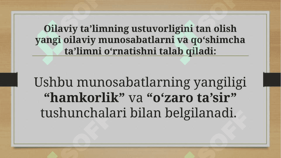 Maktab va oila integratsiyasi 6