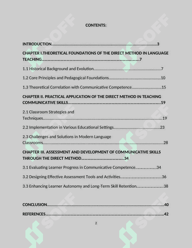 The  direct method in teaching communicative skills 2