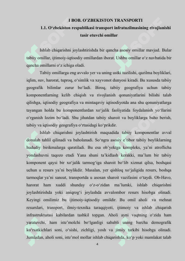 Transport geografiyasi 4