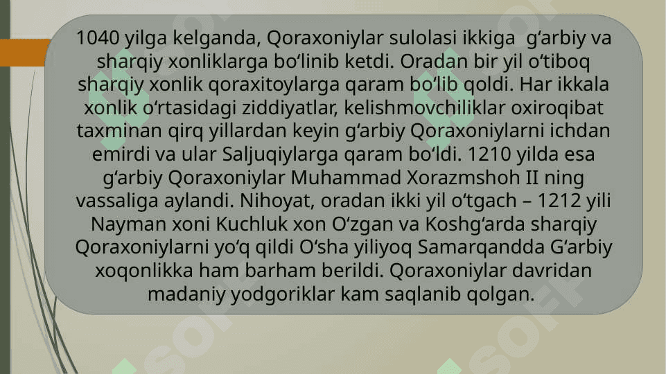 QORAXONIYLAR DAVRI ADABIYOTI 7