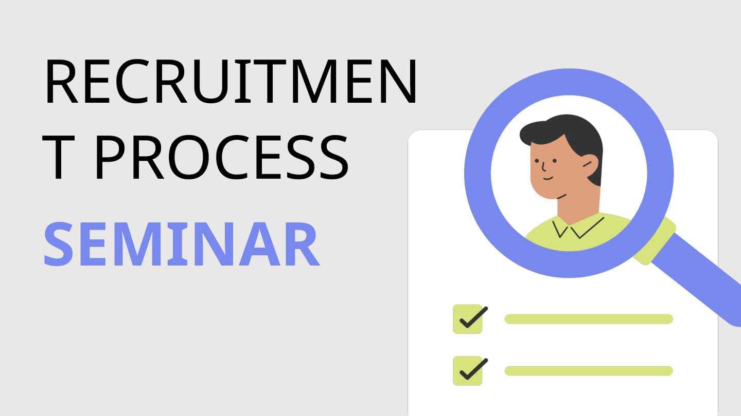 RECRUITMENT PROCESS