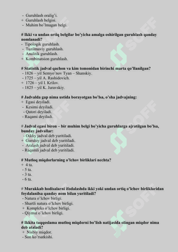 Statistika fani 3