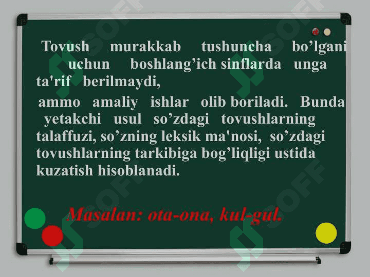 Harf va tovush tahlili 8