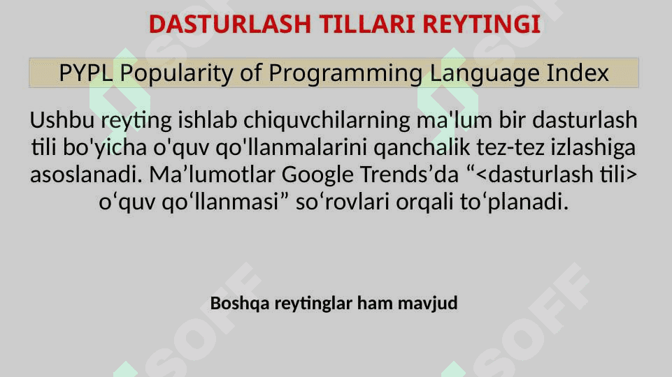 Python dasturlash tili bilan tanishish 8