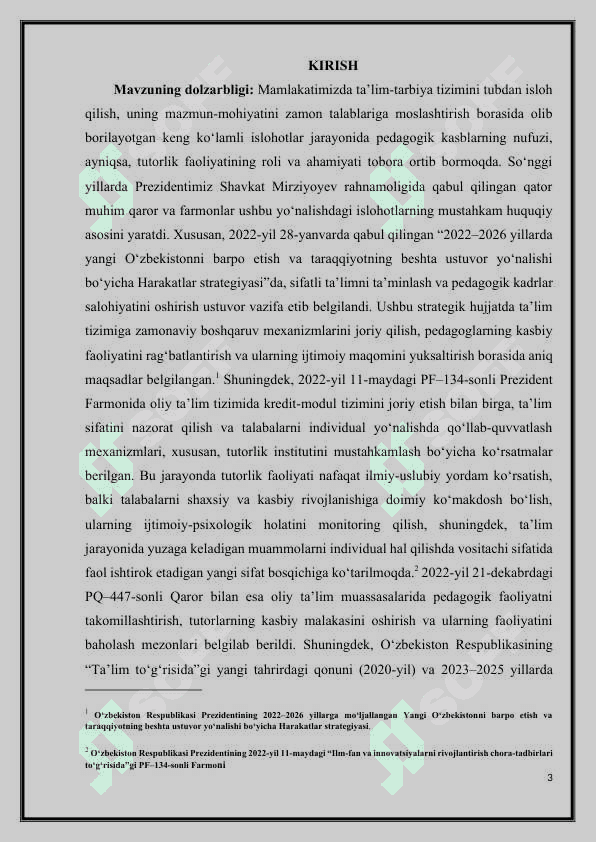 PEDAGOGNING TYUTORLIK FAOLIYATI 3