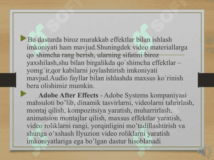 Android va IOS tizimida ovozli va 8