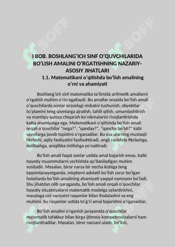2 xonali sonni 2 xonali songa bo'lish (kurs ishi) 4
