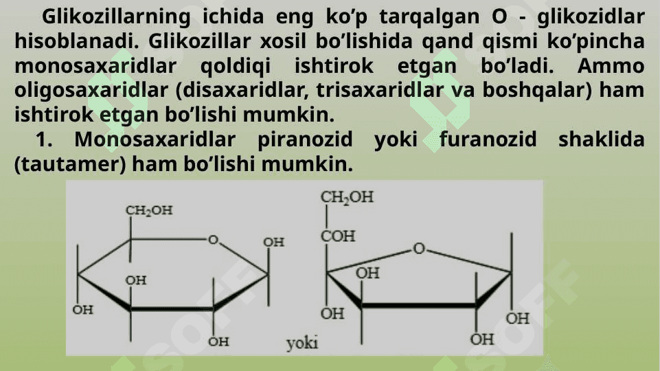 Glikozid saqlovchi  dorivor o’simliklar 6