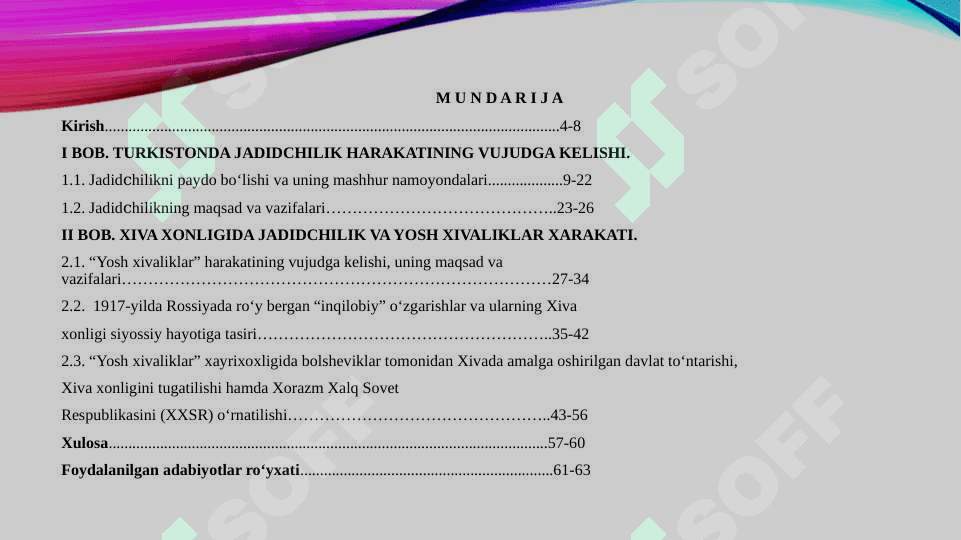 JADIDLAR YOSH XIVALIKLAR HARAKATI 2