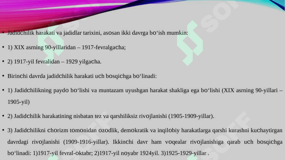 JADIDLAR YOSH XIVALIKLAR HARAKATI 8