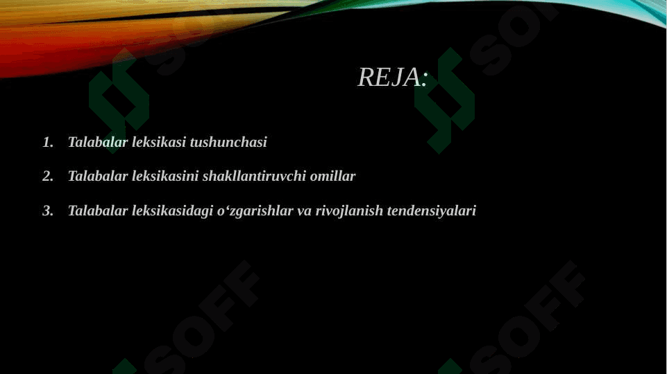 Talabalar leksikasi 2