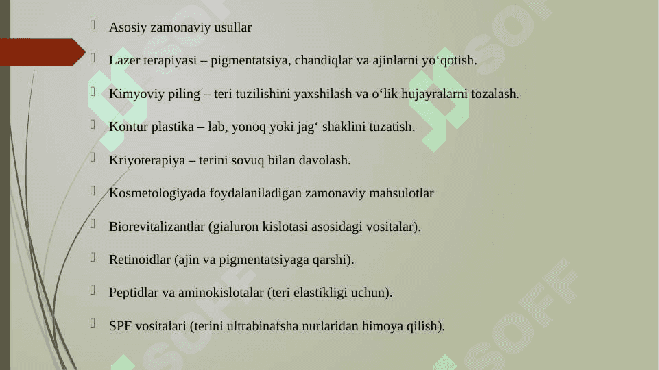 ZAMONAVIY KOSMETOLOGIYA 4