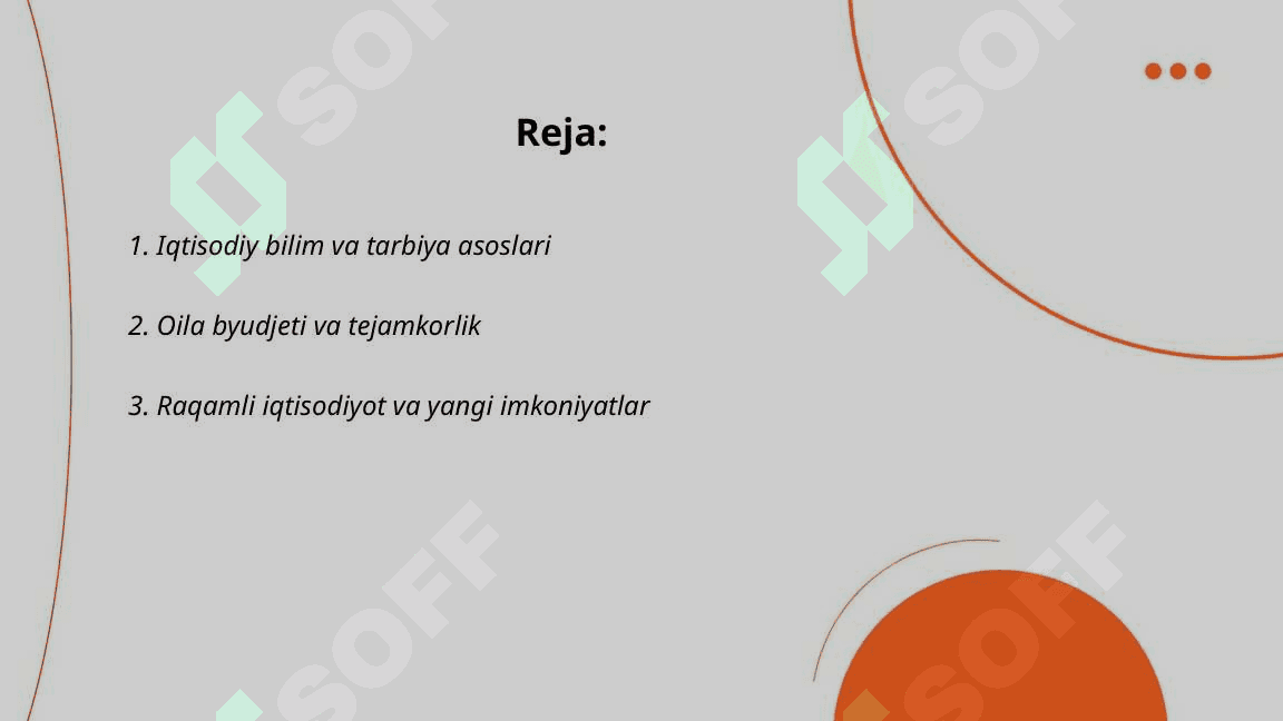 Iqtisodiy tarbiya, ekologik tarbiya 2