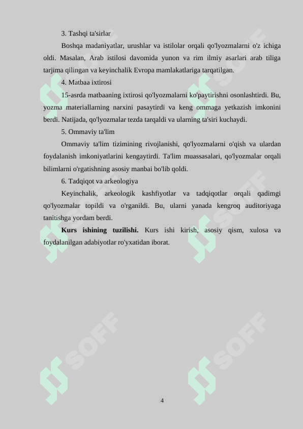 QO’LYOZMALARNING JAHON BO’YLAB TARQALISH SABABLARI 3