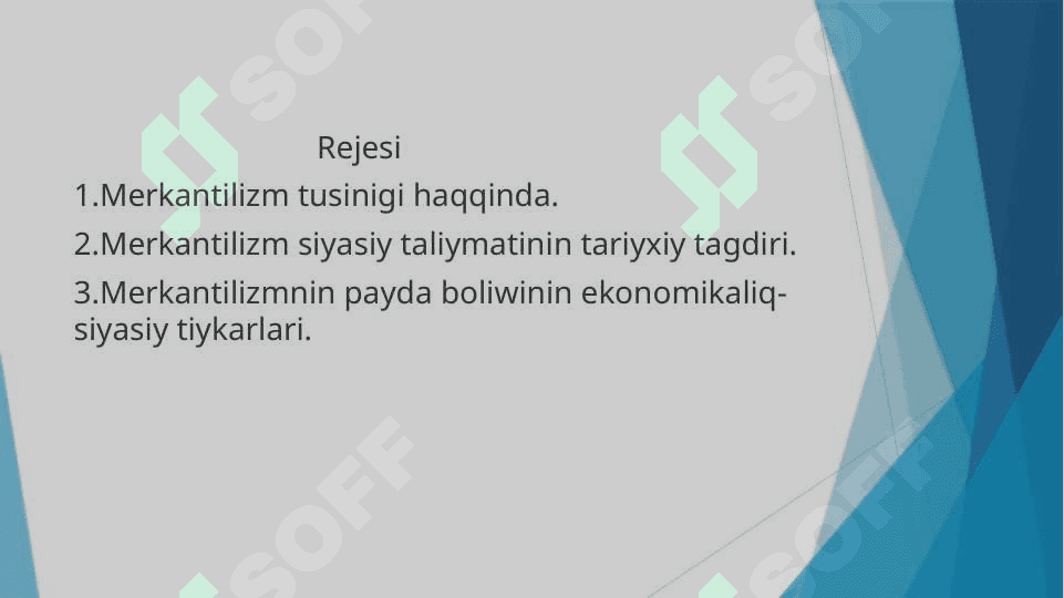 Merkantilizm 2
