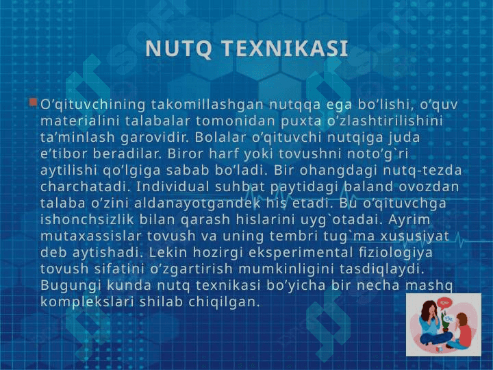 NUTQ TEXNIKASI VA MADANIYATI 3