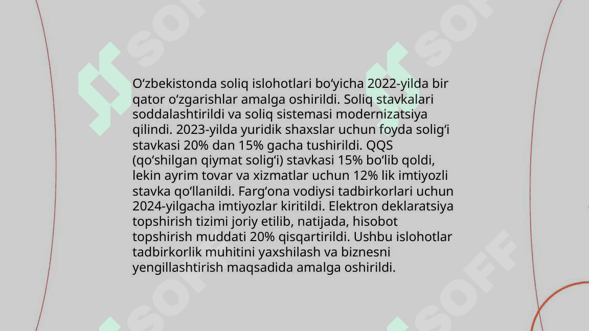Raqobatbardosh iqtisodiyotni shakillantirish borasida amalga oshirilayotgan islohotlar 4