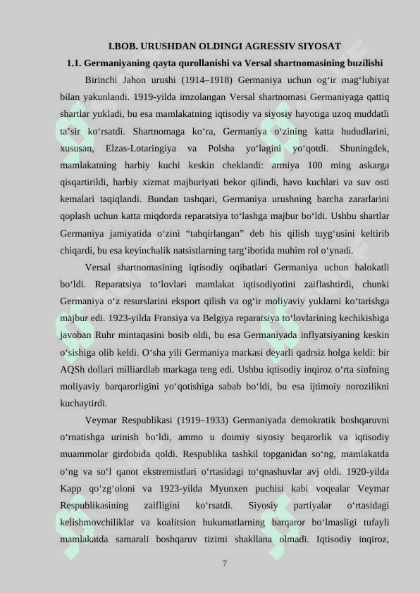 IKKINCHI JAHON URUSHI YILLARIDA GERMANIYA 7