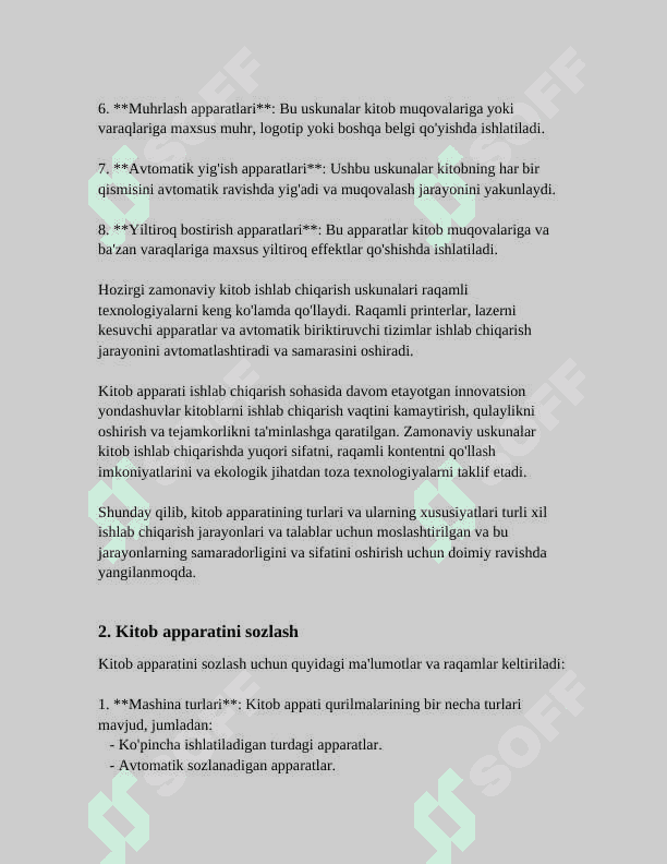 KITOB APPARATI BILAN ISHLASH 5