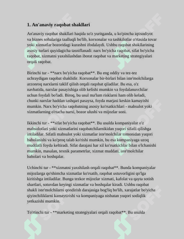 RAQOBAT KURASHINING SHAKLLARI VA USULLARI 3