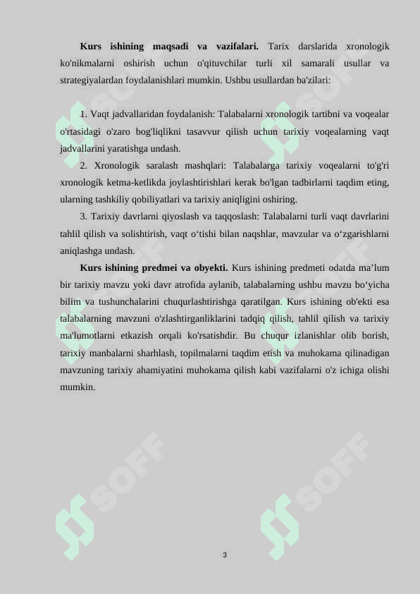 Tarix darslarida xronologik ko'nikmalarni shakllantirish usullari 3