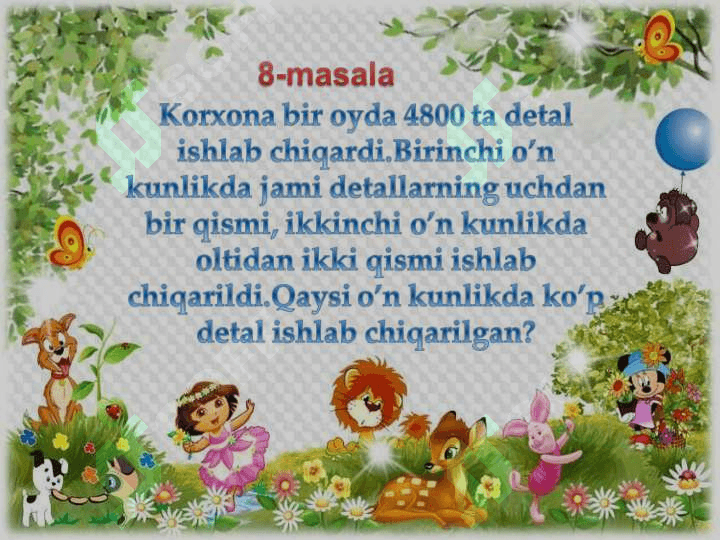 3-sinfda matematika darsligi 6