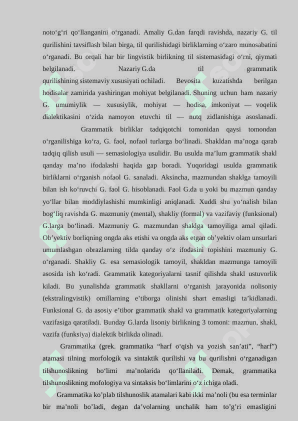 Hozirgi o’zbek adabiy tilining morfologik tarkibi 3